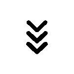 Flecha animada para ir a servicios